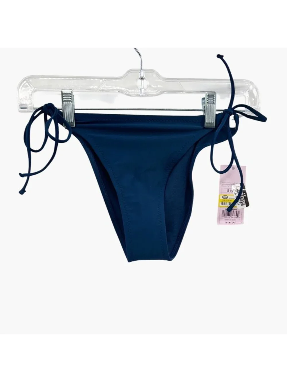 NEW Wild Fable Solid Tricot Side-Tie Low-Rise High Leg Extra Cheeky Swim Bikini